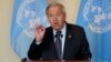UN Chief: Climate Targets Not on Track 