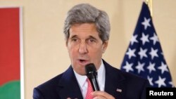 ທ່ານ John Kerry ລັດຖະມົນຕີການຕ່າງປະເທດ ສະຫະລັດ