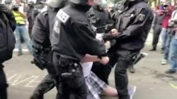 35 հազարից ավել ցուցարարներ շաբաթ օրը Բեռլինում բողոքել են կորոնավիրուսի տարածումը կանխելուն ուղղված սահմանափակումների դեմ