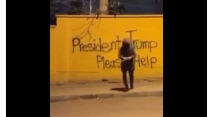 دونالد ترامپ ویدیویی را از درخواست کمک ایرانیان معترض از او منتشر کرد