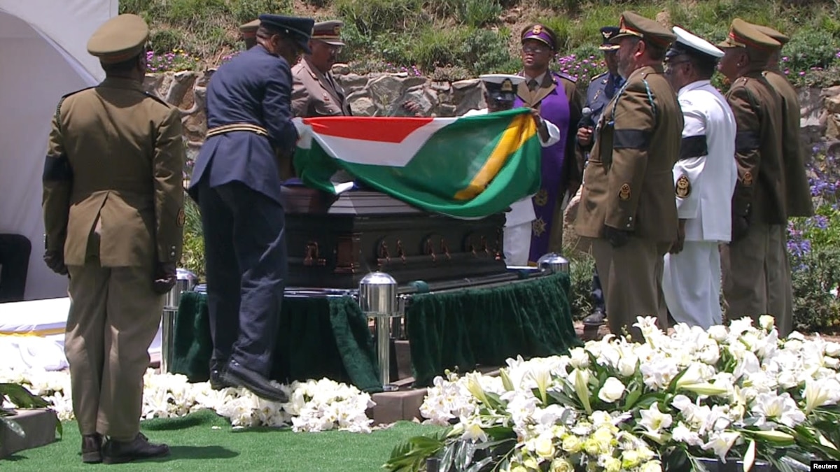 Nelson Mandela Laid To Rest In Ancestral Village