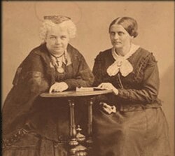 Aktivistice za prava žena Elizabeth Cady Stanton i Susan B. Anthony