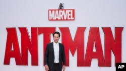 Paul Rudd di acara pemutaran perdana film 'Ant-Man' di London