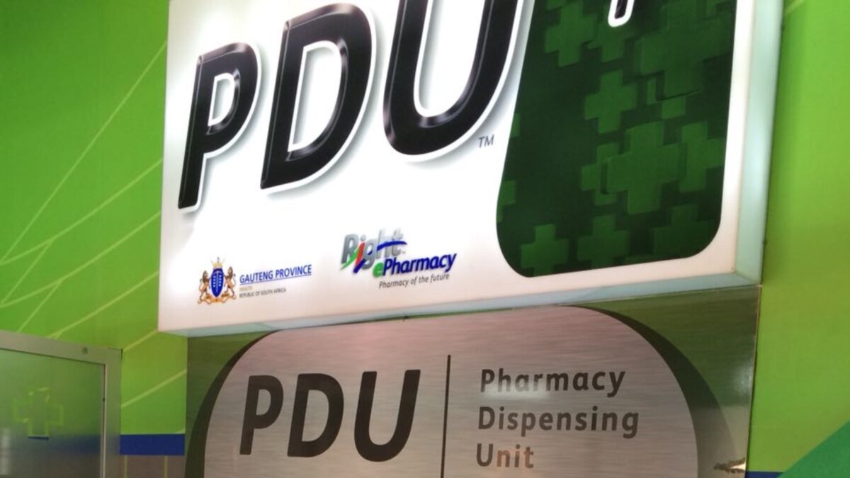 Kwethulwa Umtshina Othengwa Imithi Owe Pharmacy Dispensing Unit Pdu Esouth Africa