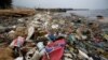 Sampah plastik dan styrofoam di pantai Cilincing, Jakarta, Indonesia, 26 November 2018. (Foto: Willy Kurniawan/Reuters)