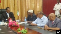 A meeting in Somaliland
