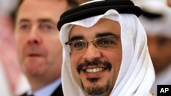 Bahrain's Crown Prince Salman bin Hamad bin al-Khalifa (file photo)