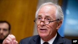 Senador Bob Corker, republicano por Tennessee, presidente Comité de Relaciones Exteriores.