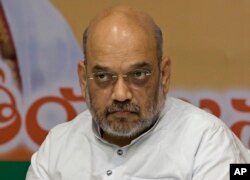 India's ruling Bharatiya Janata Party(BJP) President Amit Shah attends a meeting with state level leaders in Hyderabad, India, July 13, 2018.