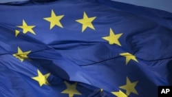 Lá cờ của Liên minh châu Âu (EU).