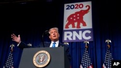 APTOPIX Election 2020 RNC Trump North Carolina Convention August 24, 2020