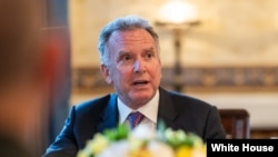 资料照片：美国特使史蒂夫·威特科夫 (2025年7月7日)