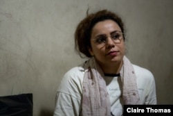 Leena Sadet, pictured Aug. 10, 2021, in Van, Turkey, had been a language teacher in Afghanistan before the Taliban took over her area, prompting her to flee the country. (Claire Thomas/VOA)