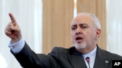 အီရန်နိုင်ငံခြားရေးဝန်ကြီး Mohammad Javad Zarif. (သြဂုတ် ၅၊ ၂၀၁၉)