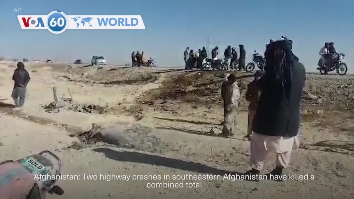 Voa60 World At Least 50 Dead In Highway Crashes In Southern Afghanistan