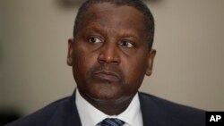  Aliko Dangote wnda ya fi kowa arziki a nahiyar Afirka