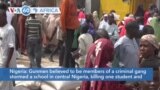 VOA60 Africa - Dozens kidnapped from a school in central Nigeria