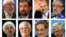 A combination of eight pictures shows the eight candidates approved for Iran's June 14 presidential election. (Clockwise from L) Mohammad Gharazi, Mohsen Rezaei, Mohammad Bagher Qalibaf, Gholam Ali Haddad Adel, Hasan Rowhani, Mohammad Reza Aref, Ali Akbar Velayati, Saeed Jalilii taken between May 9-11, 2013.