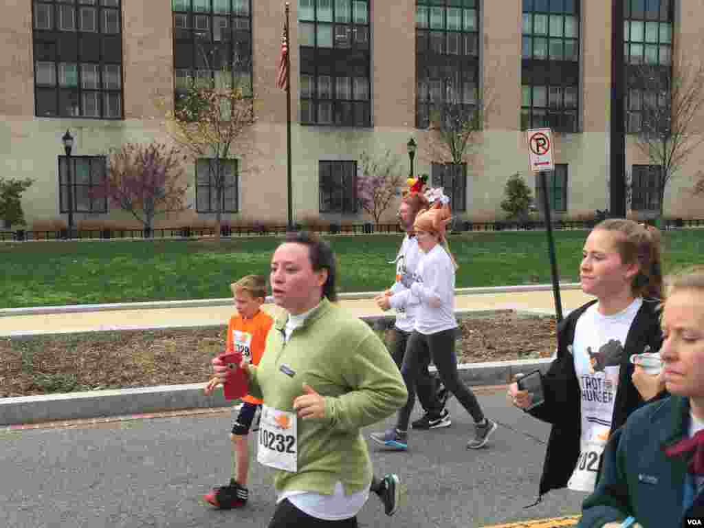 Parada do Thanksgiving na cidade de Washington DC. O evento anual é dedicado à luta contra a fome. Nov., 24, 2016