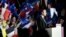French independent centrist presidential candidate Emmanuel Macron addresses his supporters during an election campaign rally in Arras, northern France, April 26, 2017.