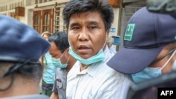 Voice of Myanmar သတင္းဌာနက အယ္ဒီတာခ်ဳပ္ ကိုေနလင္း ေခၚ ကိုေနမ်ဳိးလင္း။ (မတ္ ၃၁၊ ၂၀၂၀)