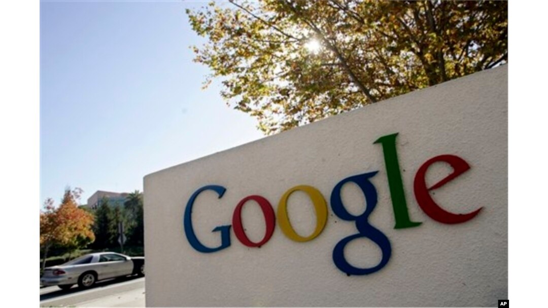 FILE - Exterior view of Google headquarters in Mountain View, Calif.