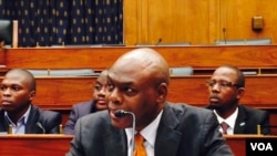 Shaka Ssali moderates a panel on Capitol Hill on the importance of youth leadership in Africa