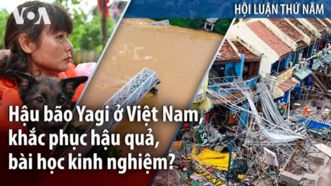 Hậu bão Yagi ở Việt Nam, khắc phục hậu quả, bài học kinh nghiệm?