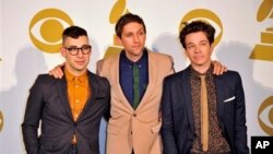 Sastav fun. - Jack Antonoff, Andrew Dost i Nate Ruess - nominiran za sest Grammyja
