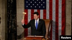 Dân biểu Mỹ Paul Ryan ngày 3/1/2017 tái đắc cử chức Chủ tịch Hạ viện