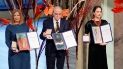 Khôi nguyên giải Nobel Hòa bình lên án cuộc xâm lược Ukraine - Bản tin VOA