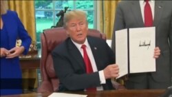 Trump atia saini kusitisha vitendo vya kutetanganisha wazazi na watoto waliovuka mpaka.