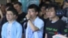 香港三位學運領袖被改判監禁