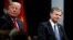 FILE - U.S. President Donald Trump and FBI Director Christopher Wray participate in a graduation ceremony at the FBI Academy on the grounds of Marine Corps Base Quantico in Quantico, Virginia, U.S. Dec. 15, 2017.