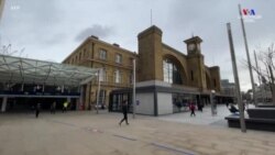 Քինգս Քրոս երկաթուղային կայարանը, որը Լոնդոնի խոշոր տրանսպորտային հանգույցներից մեկն է, շարունակում է մնալ ամայի