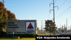Refinería de CITGO, filial de Petróleos de Venezuela, en Lake Charles, Louisiana. 
