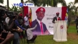 VOA60 AFIRKA: A Uganda Shahararen Mawaki Bobi Wine, Ya Ayyana Shirinsa Na Karawa Da Dadadden Shugaban Kasa Yoweri Museveni A Zaben 2021