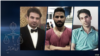 Undated photos of three Iranian brothers handed harsh sentences for alleged involvement in a violent incident during 2018 antigovernment protests in Shiraz, Iran. From left to right: Habib, Navid and Vahid Afkari Sangari. (VOA Persian)