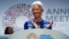 FILE: International Monetary Fund Managing Director Christine Lagarde speaks at the annual meetings' plenary during the World Bank/IMF Annual Meetings in Washington, Oct. 13, 2017.