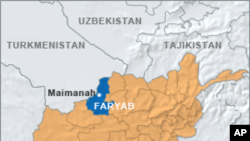 폭탄테러가 발생한 아프가니스탄 파르얍 주의 마이만나 시.