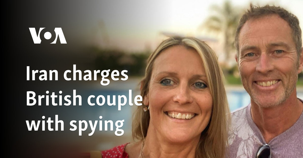 Iran charges British couple with spying 