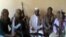 A screen shot of the latest video allegedly circulated by the Islamist group Boko Haram.
