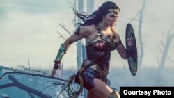 Gal Gadot in "Wonder Woman." (Courtesy Warner Bros. Pictures)