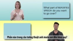 Ngữ pháp Thông dụng: Câu tường thuật (VOA)