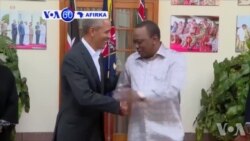 VOA60 Afrika: Tsohon Shugaban Amurka Barack Obama Ya Ziyarci Kasar Kenya