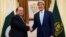 U.S. Secretary of State John Kerry, right, meets with Pakistan's Prime Minister Nawaz Sharif in Islamabad, Pakistan, Aug. 1, 2013. 