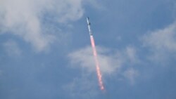 Pesawat luar angkasa SpaceX Starship lepas landas dari Starbase di kota Boca Chica, Texas, pada 14 Maret 2024 lalu.