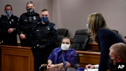 FILE - Ahmad Al Aliwi Alissa appears before District Judge Thomas Mulvahill at the Boulder County Justice Center in Boulder, Colo., March 25, 2021. Alissa is charged in the deaths of 10 people at a Colorado supermarket in 2021.