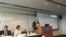 乔治华盛顿大学与美国全国亚洲研究局共同举办“朝鲜与台湾外交”座谈会 (美国之音钟辰芳拍摄)