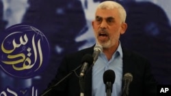  یحیی سنوار، رهبر گروه حماس در غزه. آرشیو